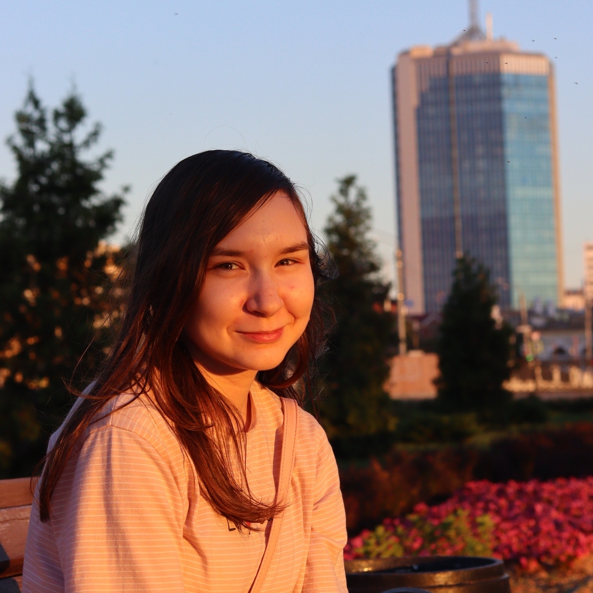 Alina Khafizova, artist - portrait photo. 